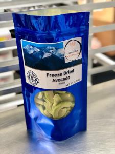 Freeze Dried Sliced Fresh Avocado