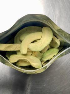 Freeze Dried Sliced Fresh Avocado