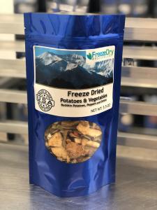 Freeze Dried Roasted Redskin Potatoes and Vegetables