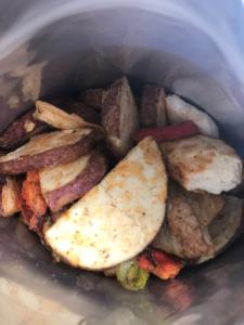 Freeze Dried Roasted Redskin Potatoes and Vegetables
