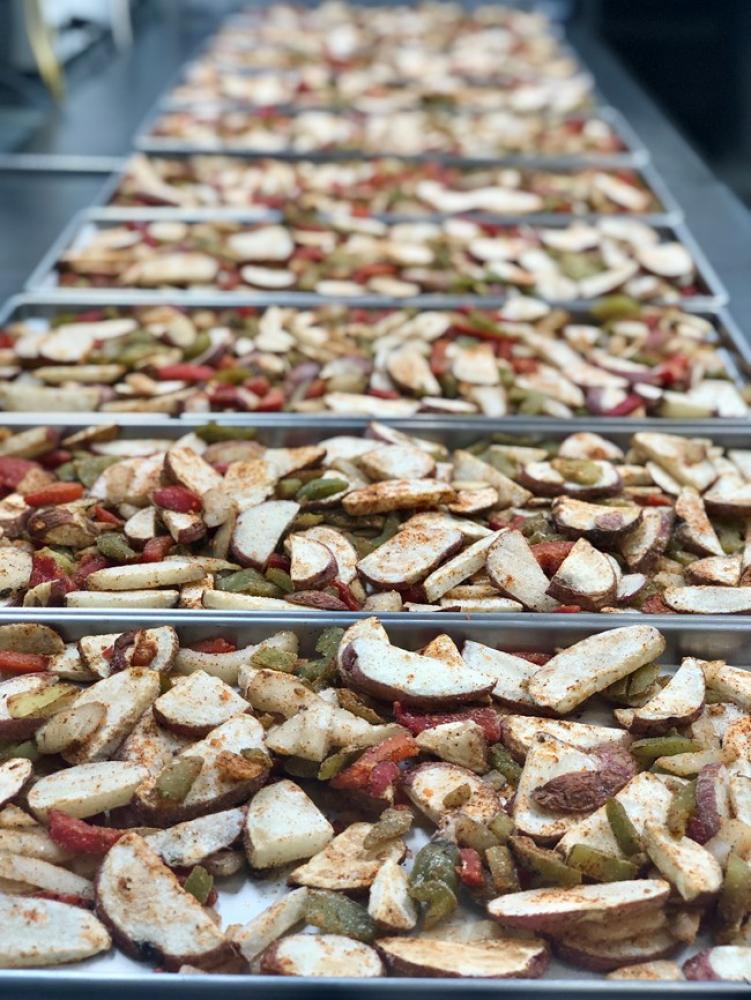 Freeze Dried Roasted Redskin Potatoes and Vegetables