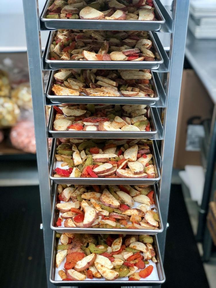 Freeze Dried Roasted Redskin Potatoes and Vegetables