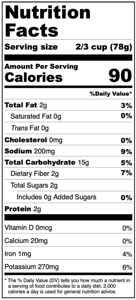 Freeze Dried Roasted Redskin Potatoes and Vegetables