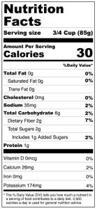 Freeze Dried Monterey Vegetable Blend