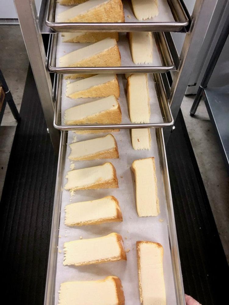 Freeze Dried Fully Cooked Sliced Cheesecake