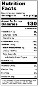 Freeze Dried Uncooked Chicken Thighs