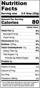 Freeze Dried Powdered Non-Fat Milk