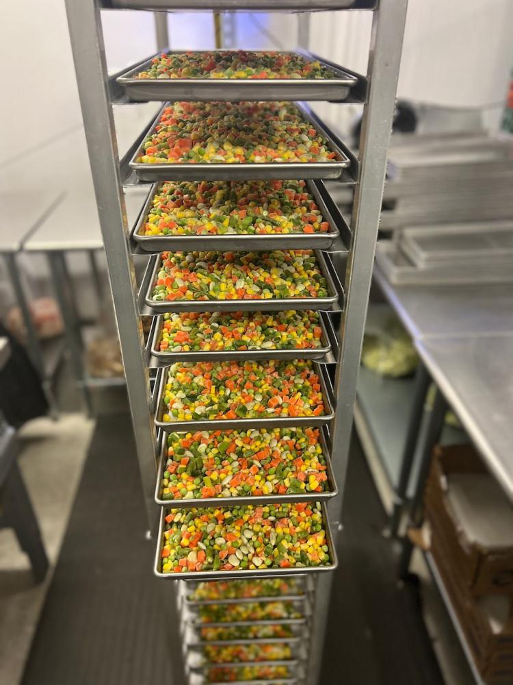 Freeze Dried Classic Mixed Vegetables