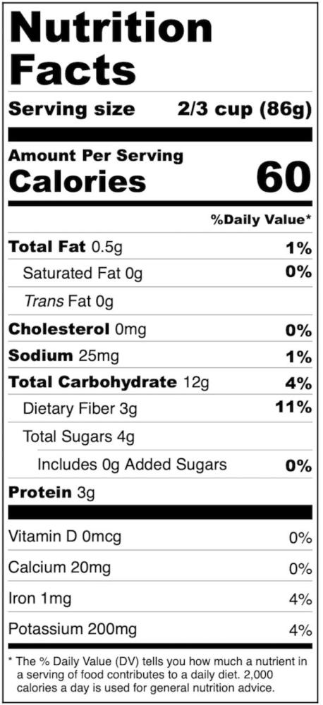 Freeze Dried Classic Mixed Vegetables