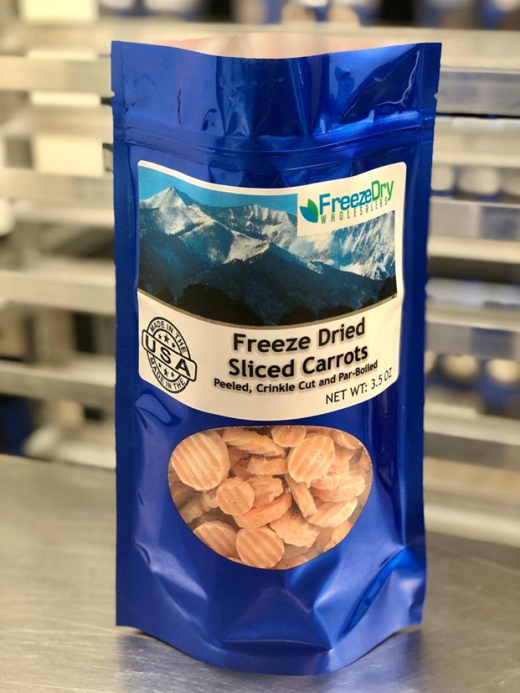 Freeze Dried Sliced Carrots