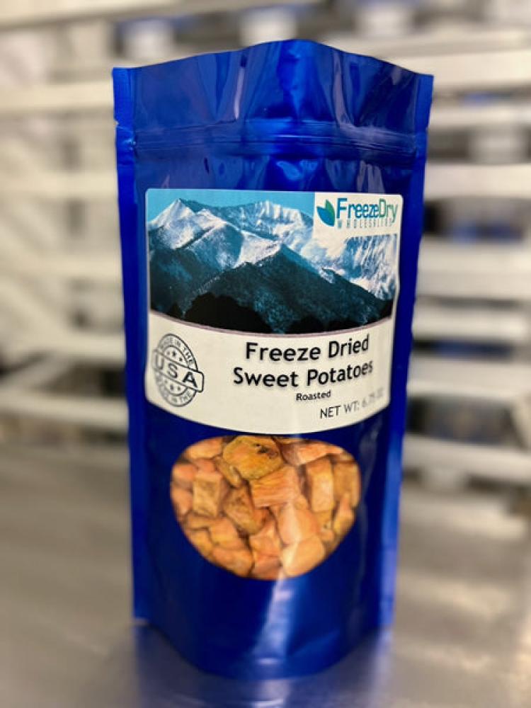 Freeze Dried Roasted Sweet Potatoes