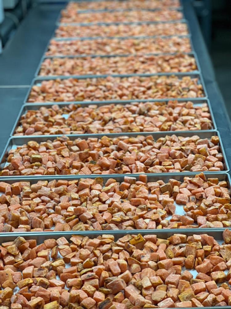 Freeze Dried Roasted Sweet Potatoes