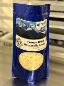 Freeze Dried Shredded Part-Skim Mozzarella Cheese