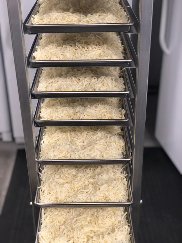 Freeze Dried Shredded Part-Skim Mozzarella Cheese
