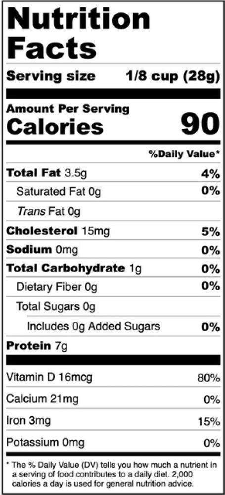Freeze Dried Shredded Part-Skim Mozzarella Cheese