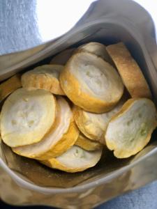 Freeze Dried Sliced Yellow Squash - (pre-blanched)