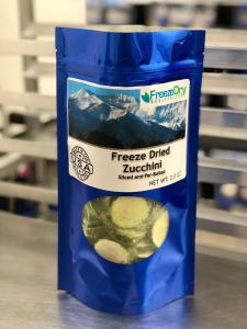 Freeze Dried Sliced Zucchini - (pre-blanched)