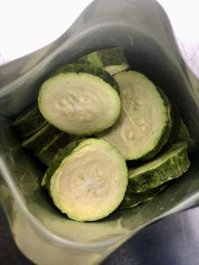 Freeze Dried Sliced Zucchini - (pre-blanched)