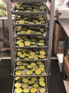 Freeze Dried Sliced Zucchini - (pre-blanched)