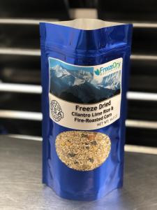 Freeze Dried Cilantro Lime Rice and Fire-Roasted Corn Fiesta
