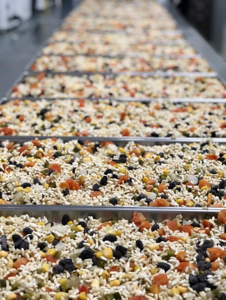 Freeze Dried Cilantro Lime Rice and Fire-Roasted Corn Fiesta