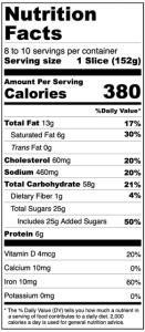 Freeze Dried Pumpkin Pie