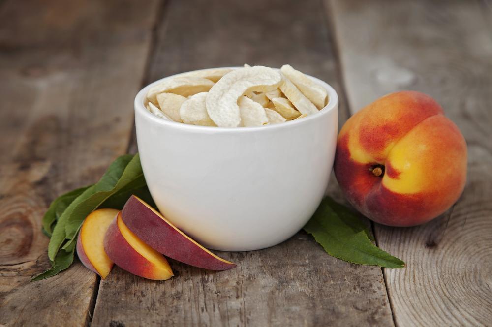 Freeze Dried Peach Slices 10 pack Bucket!