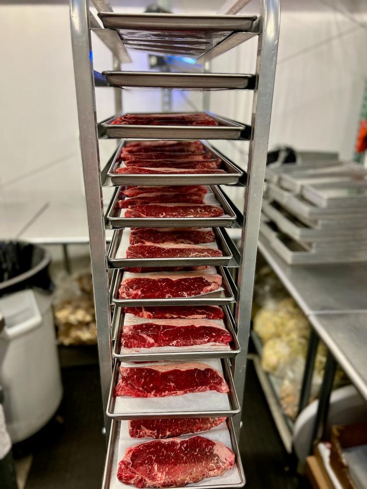 Pre-Sale Freeze Dried Black Angus USDA Prime New York Strip Steaks