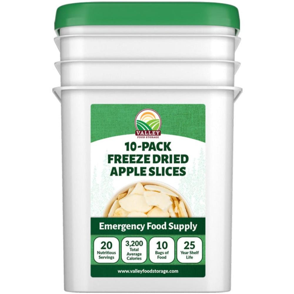 Freeze Dried Apple Slices - 10 Pack