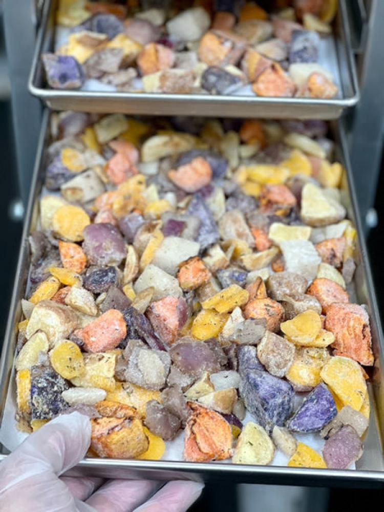 Freeze Dried Roasted Root Vegetables