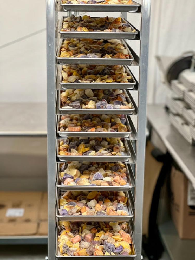 Freeze Dried Roasted Root Vegetables