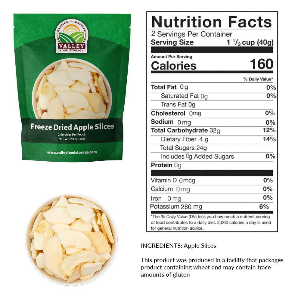Freeze Dried Apple Slices - 10 Pack