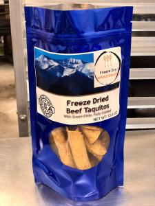 Freeze Dried Fully Cooked Beef Taquitos