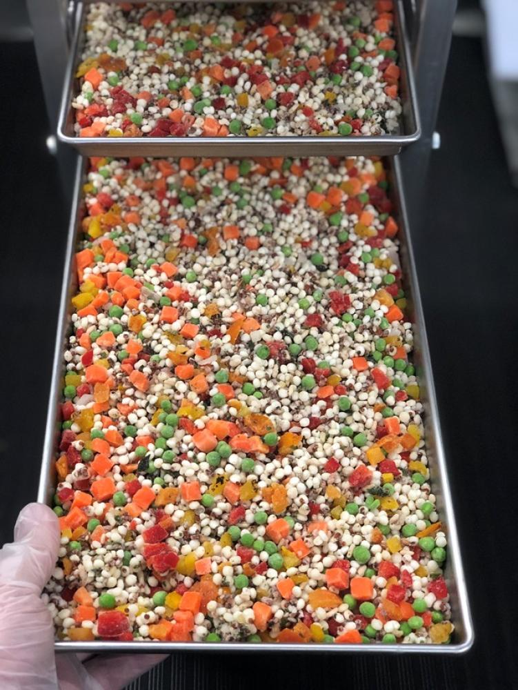 Freeze Dried Israeli Couscous, Red Quinoa and Vegetables