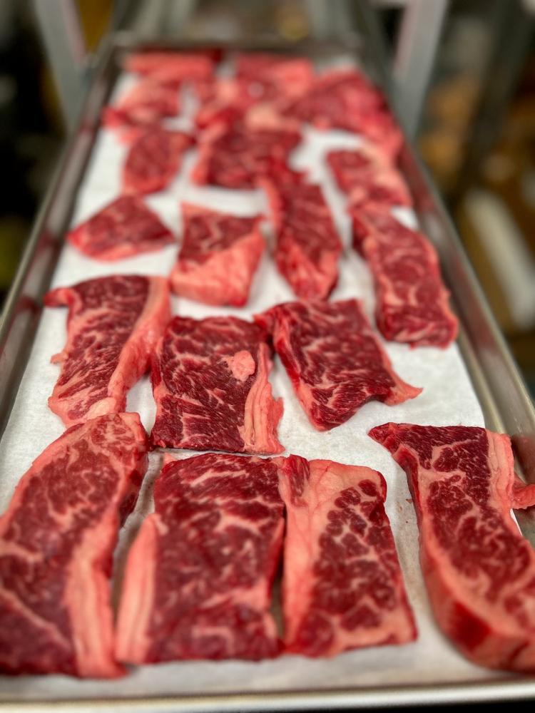 Dried Uncooked Boneless Beef Short Ribs