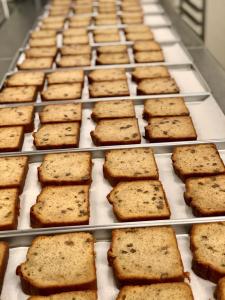 Freeze Dried Banana Walnut Pound Cake