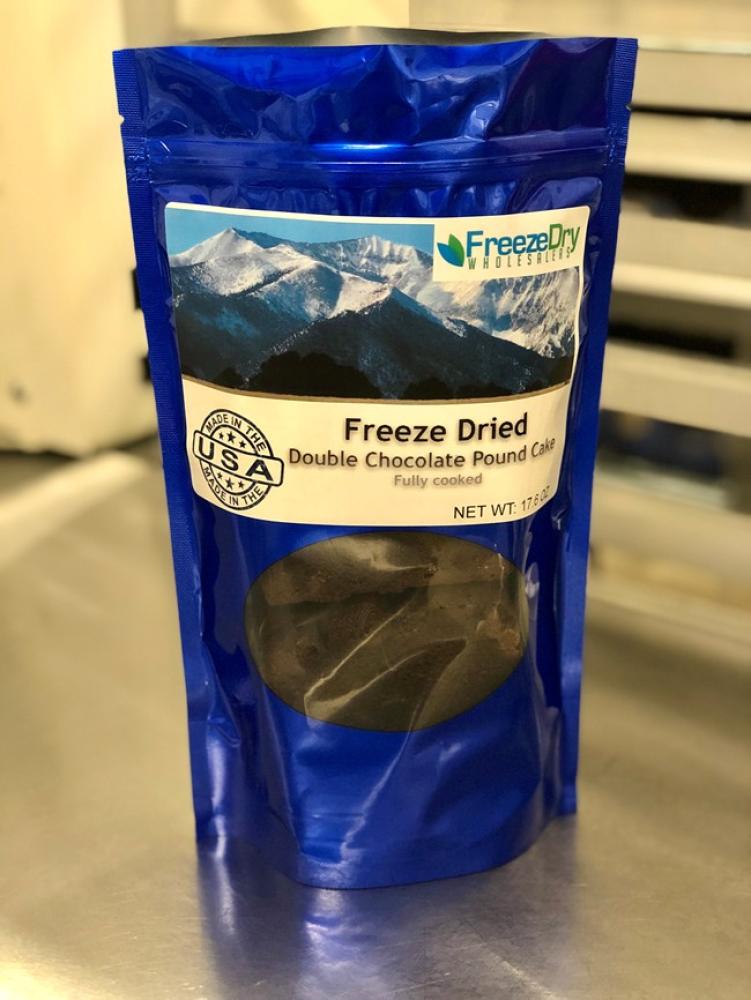 Freeze Dried Double Chocolate Pound Cake