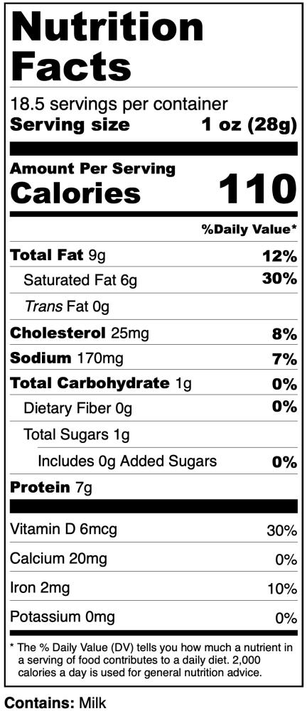 Freeze Dried All Natural Cheese Curds