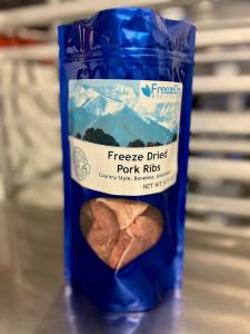 Dried Uncooked Boneless Country-Style Pork Ribs