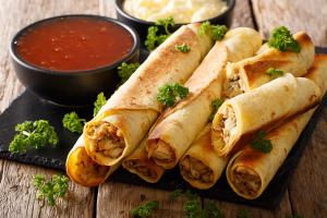 Freeze Dried Fully Cooked Shredded Chicken Taquitos