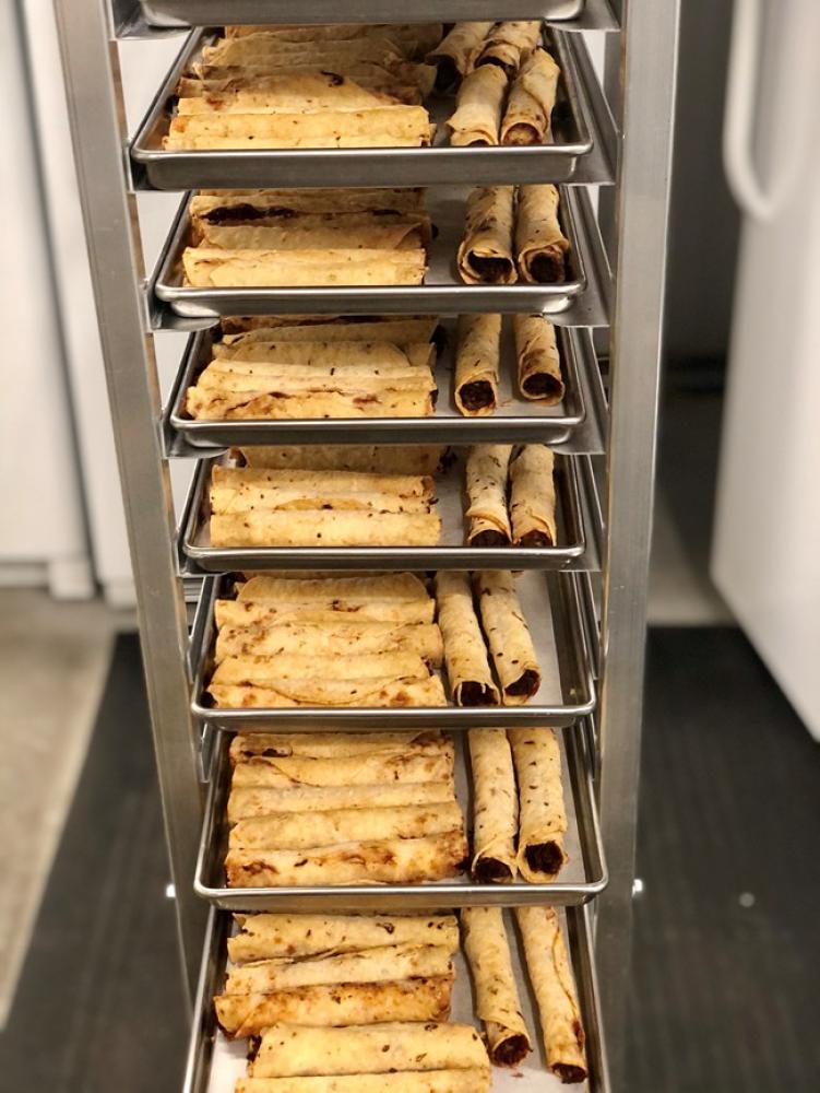 Freeze Dried Fully Cooked Shredded Chicken Taquitos