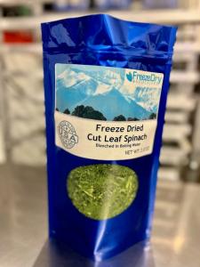 Freeze Dried Cut Leaf Spinach