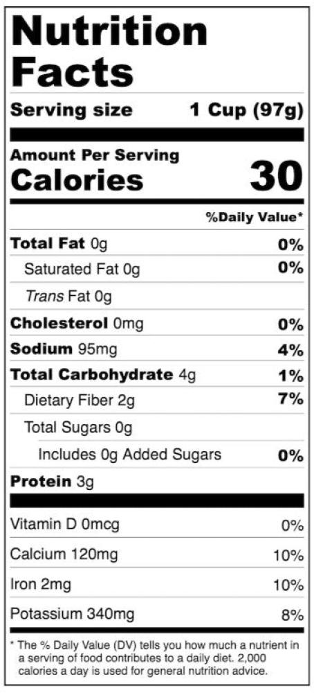Freeze Dried Cut Leaf Spinach