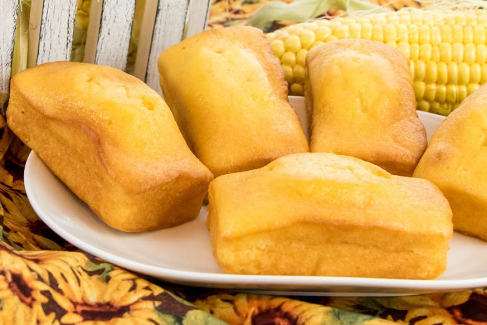 Freeze Dried Mini Cornbread Loaves
