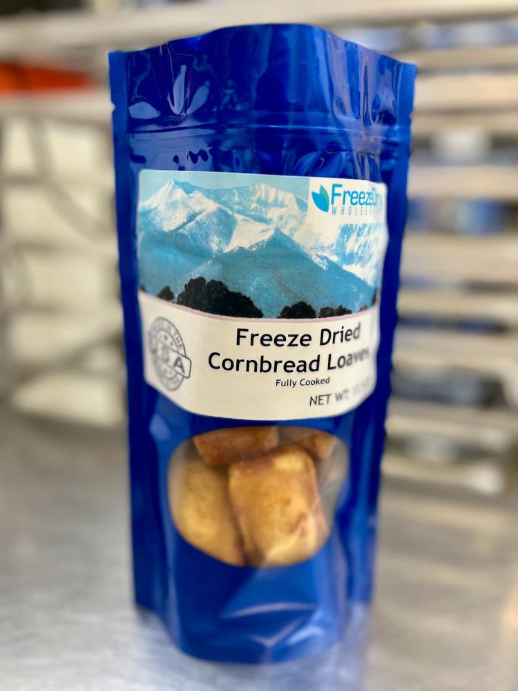 Freeze Dried Mini Cornbread Loaves
