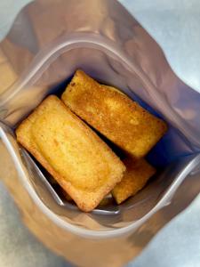 Freeze Dried Mini Cornbread Loaves