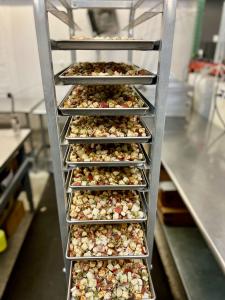 Freeze Dried Roasted Redskin Potatoes and Jalapeños