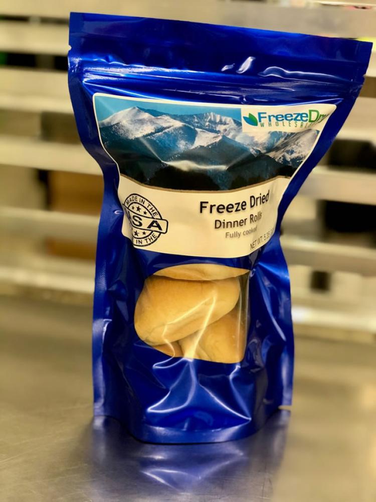 Freeze Dried Dinner Rolls