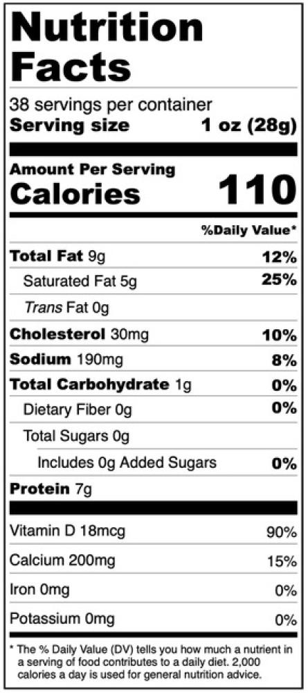 Freeze Dried Shredded Monterey Jack Cheese