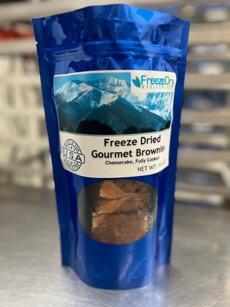 Freeze Dried Fully Cooked Gourmet Cheesecake Brownies